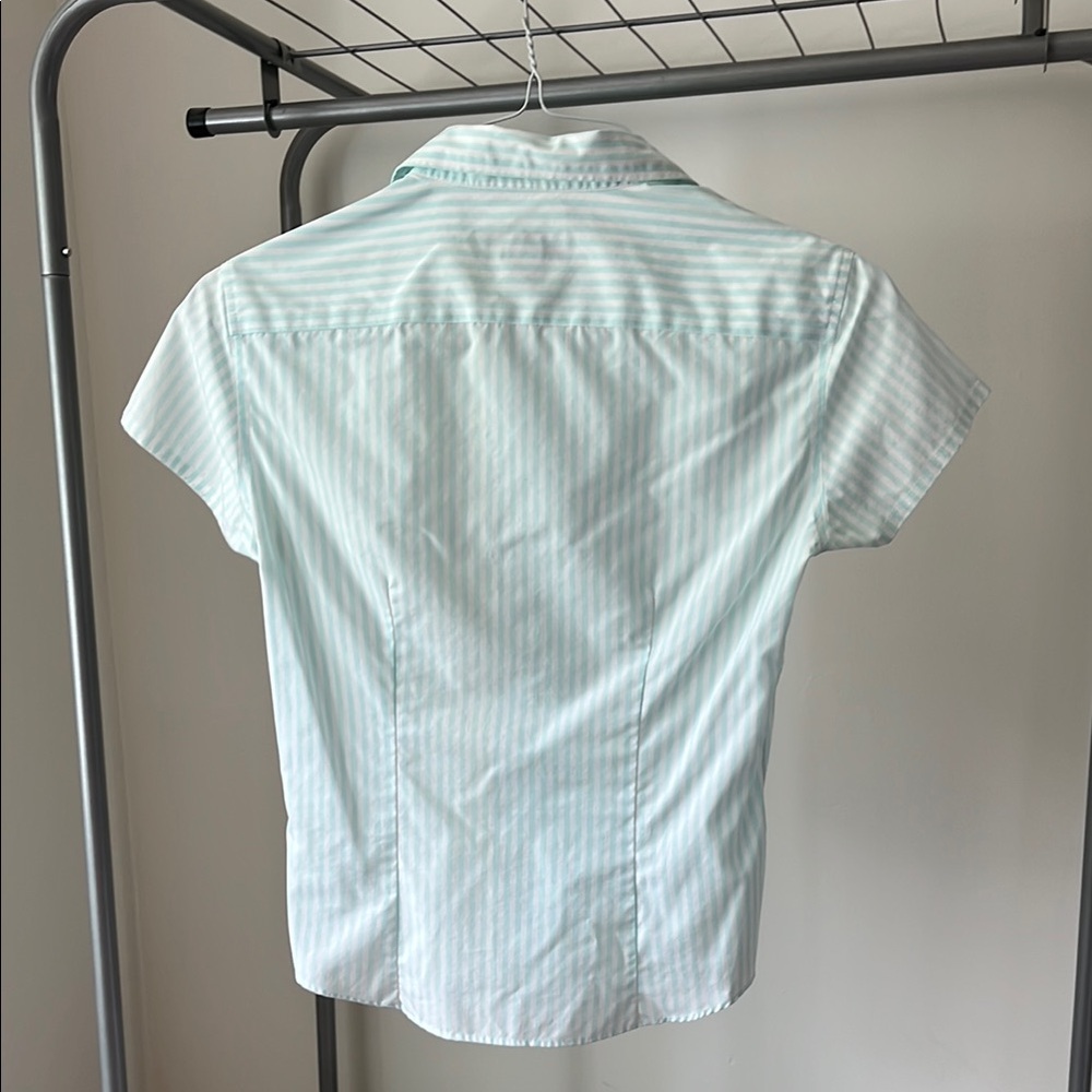 Brooks Brothers Non-Iron Striped Shirt | Size 2 | 100% Cotton - Picture 3 of 3